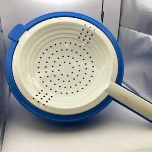 Tupperware Double Colander